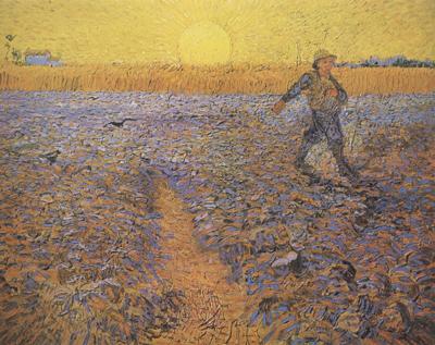 Vincent Van Gogh The Sower (nn04) Norge oil painting art